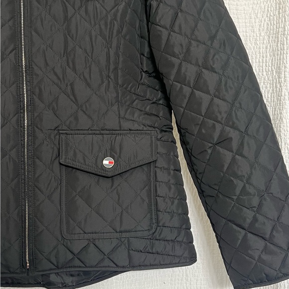 Tommy Hilfiger Women’s Black Coat. Size Large. - Picture 2 of 7
